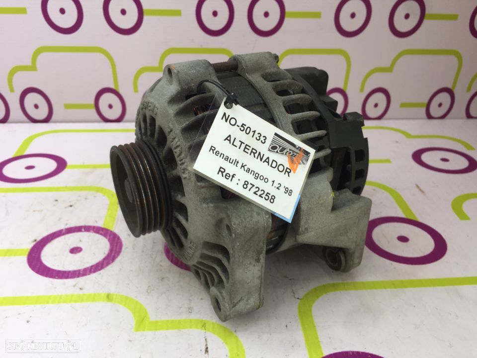Alternador Renault Kangoo 1.2i 60Cv de 1998 - Ref: 872258 - NO50133 - 1