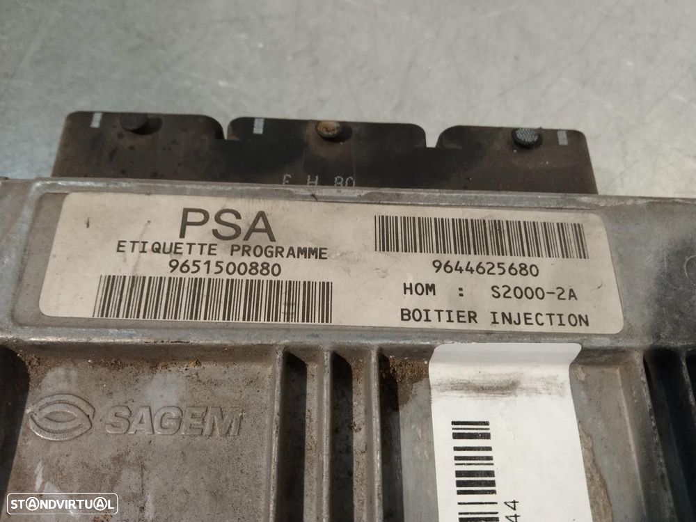 CENTRALINA MOTOR UCE PEUGEOT 206 FASTBACK 1950 - 1