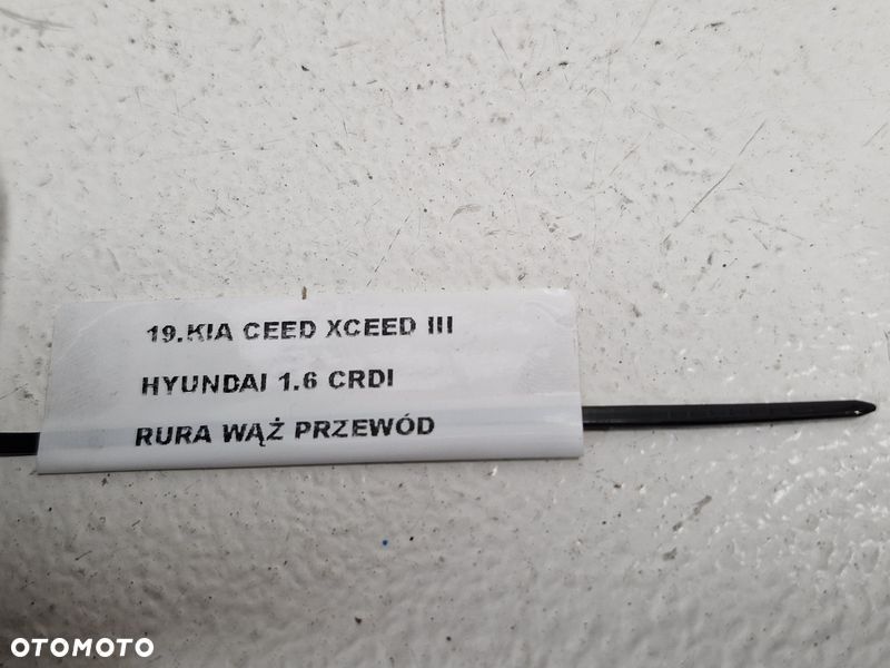 KIA CEED III XCEED 1.6 CRDI RURA WĄŻ PRZEWÓD INTERCOOLERA POWIETRZA 28267-2U020 - 7