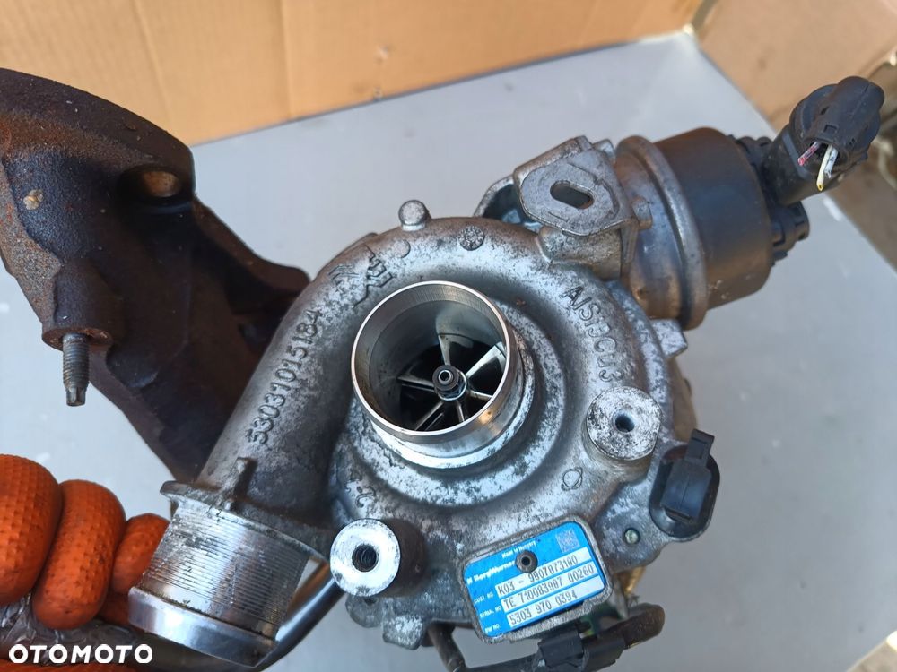 peugeot t9 citroen c4 2.0 blue hdi turbina turbosprężarka 9807873180 - 3