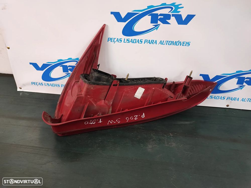 Farolim Trás direito Peugeot 206 SW - 2
