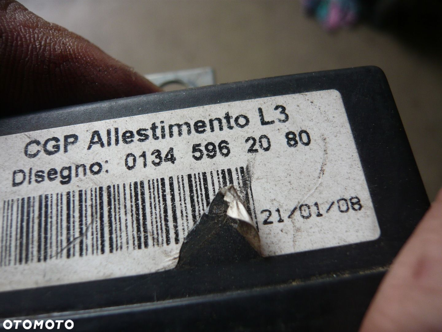 Moduł zamka centralnego 01345962080 Fiat Ducato III - 2