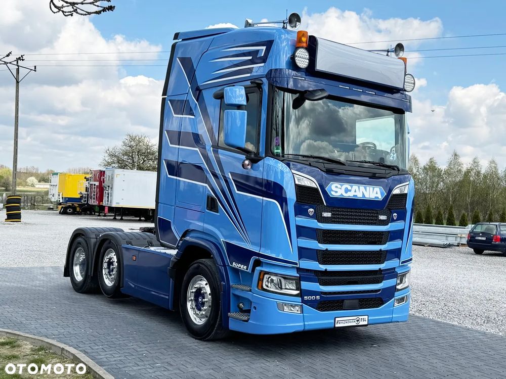 Scania 500 S / ACC / PUSHER / SKRĘTNA OŚ / I-COOL / RETARDER / DUŻA NAVI / VIRTUAL KOKPIT / Z NIEMIEC - 11