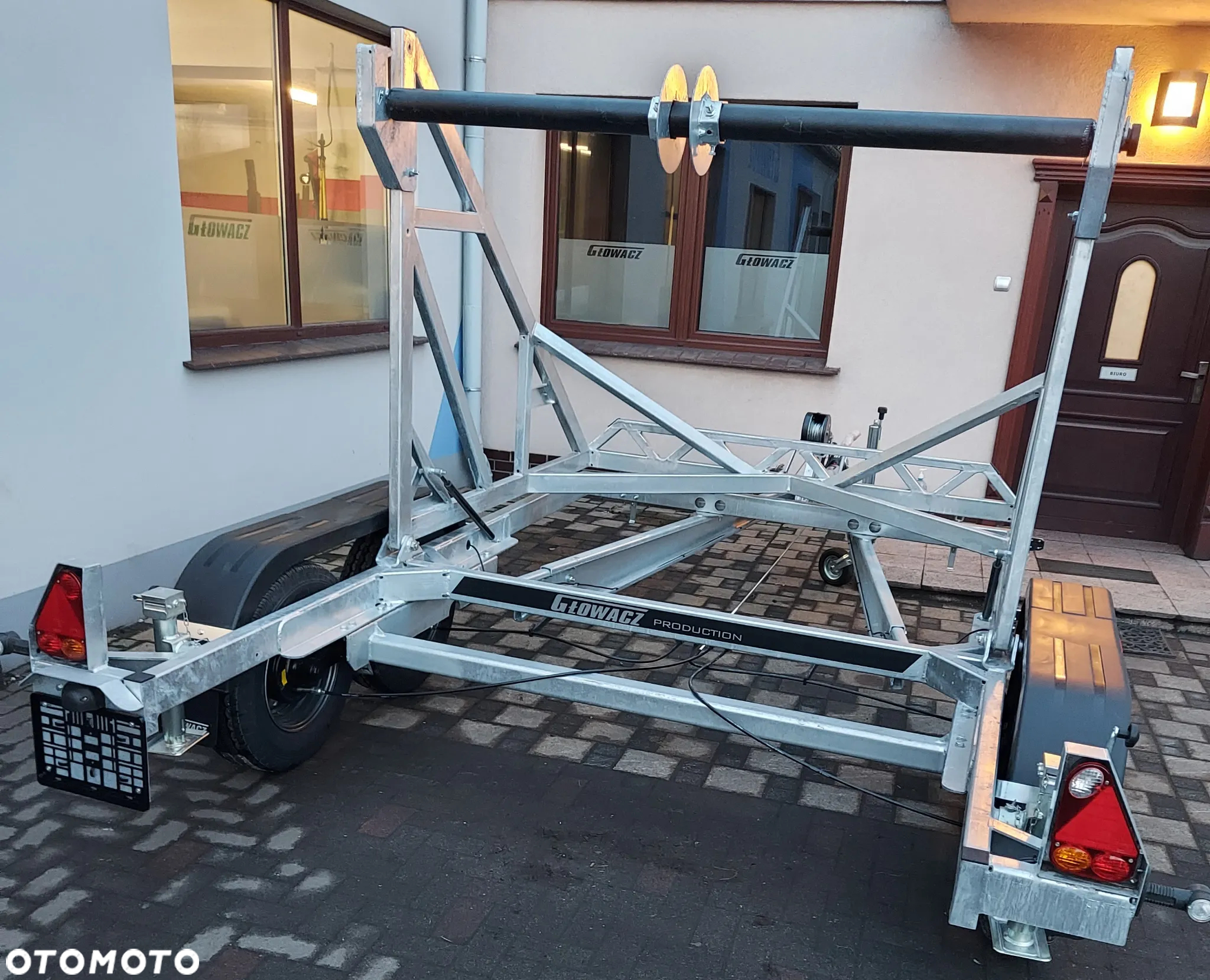 Głowacz Bardzo mocna przyczepa kablowa 270x170 dwuosiowa DMC 2700kg - 7