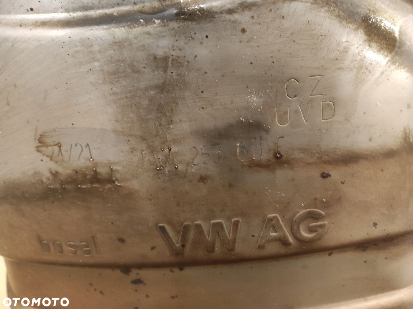 Układ wydechowy wydech tłumik końcowy Golf VIII 8 R 2.0 TSI - 13