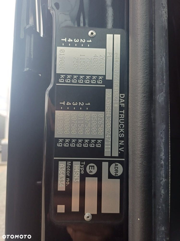 DAF XF 480 SUPER SPACE CAB KLIMATYZACJA POSTOJOWA EURO 6 - 29
