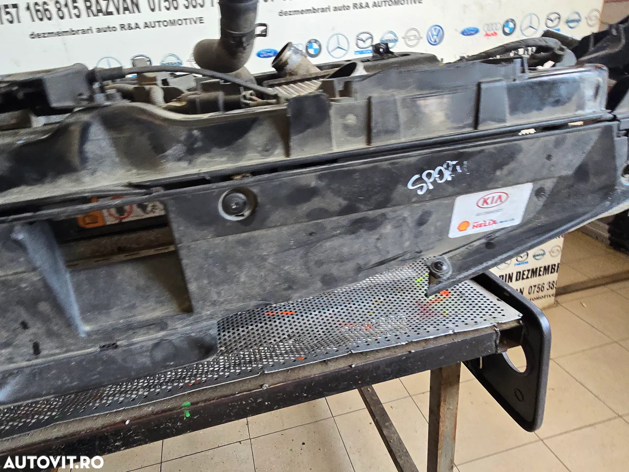 Trager Calandru Fata Complet Radiator Termocupla Armatura Ka Sportage 2010-2015 2.0 Crdi Manual - 11