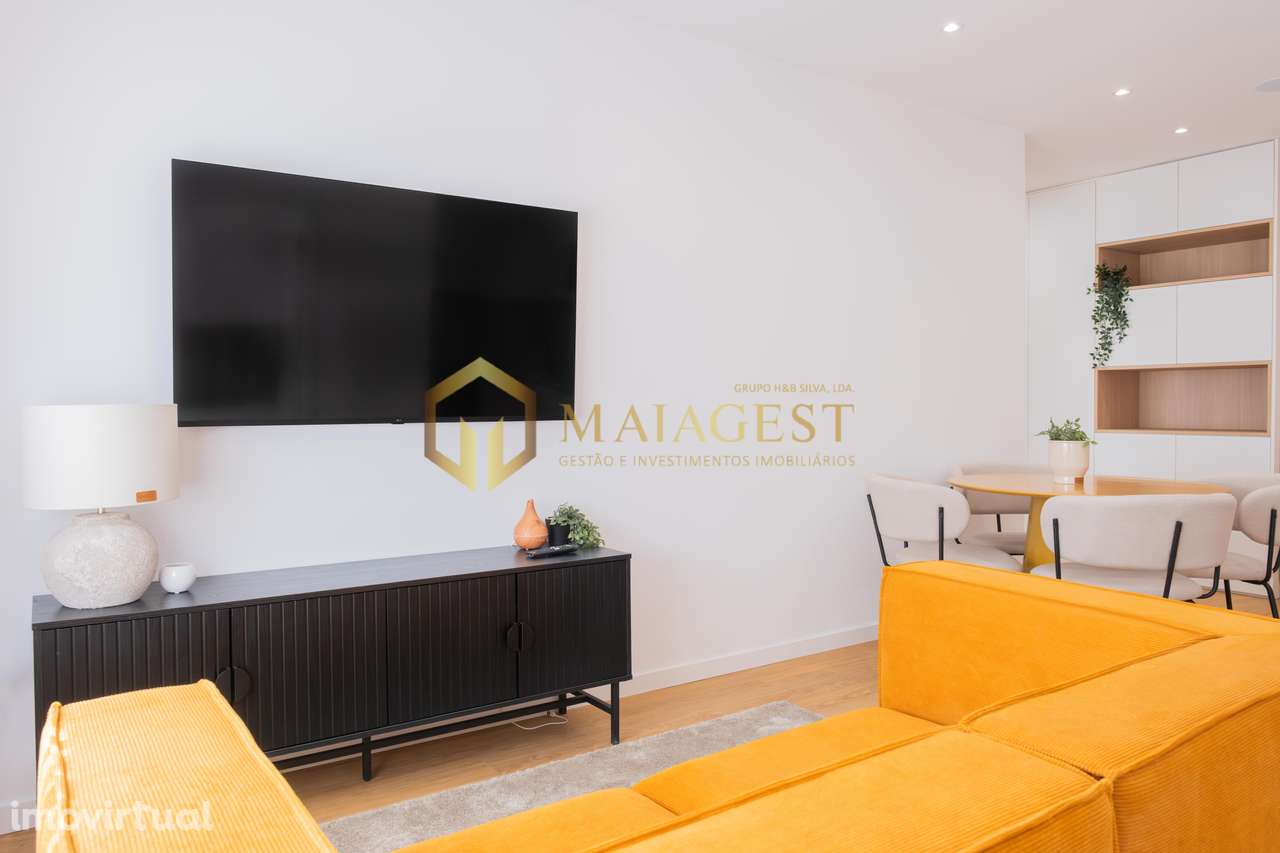 Apartamento T1+1 Totalmente Mobilado no Coração de Nogueira - Grande imagem: 3/34