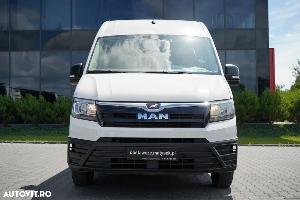 MAN TGE 3.140 / 4.1 m Furgonetă tip platformă / Importat / EURO 6 - 3