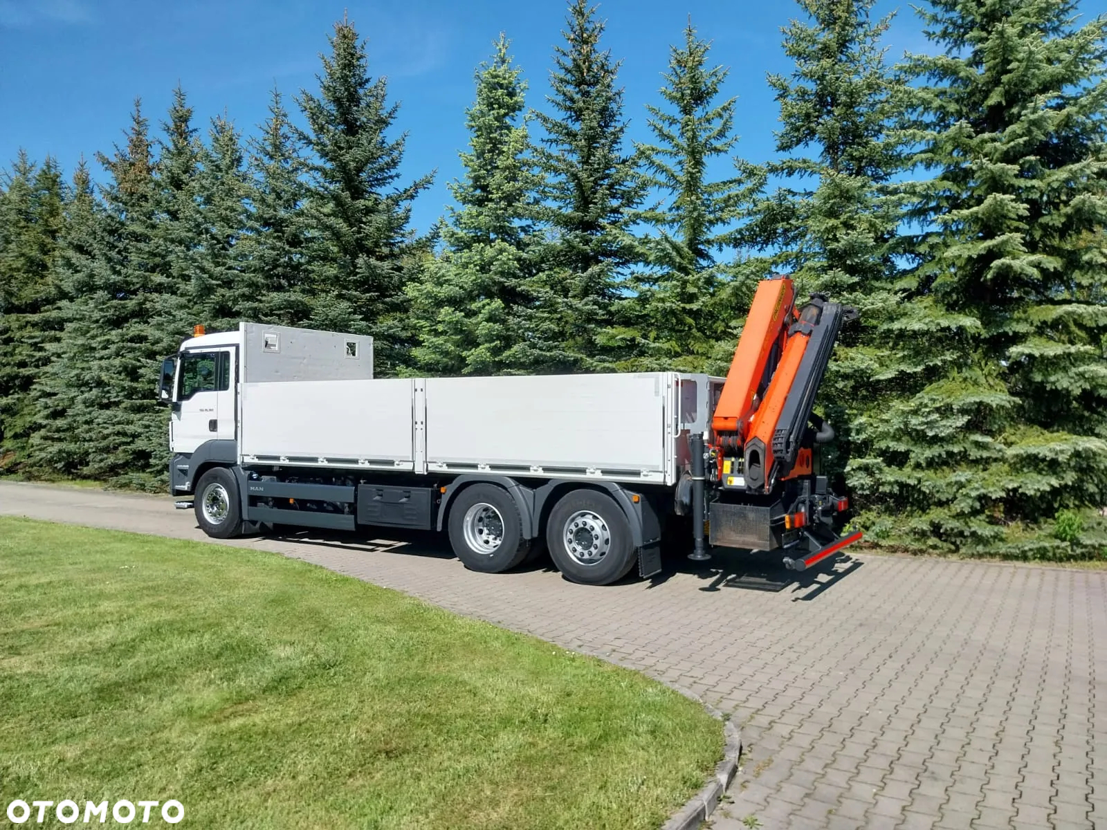 MAN TGS z Palfinger 18002 / 15m / składany w Z/ pilot - 19