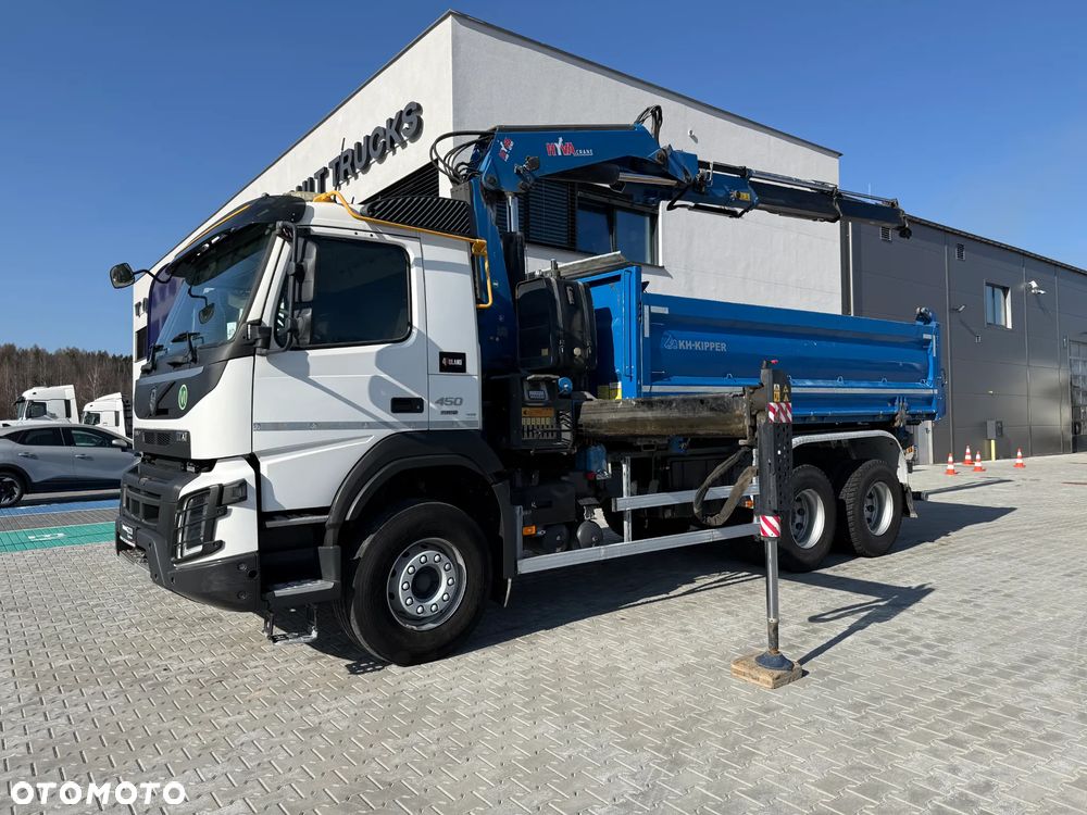 Volvo FMX 450 6x4 HDS Hyva HB-210 KH-KIPPER 3-str Hydroburta - 16