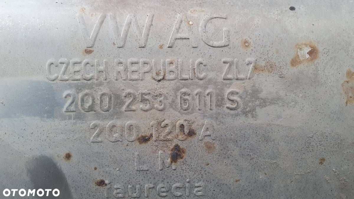 WYDECH TŁUMIK KOŃCOWY ŚRODKOWY SKODA KAMIQ 1.0 TSI 2Q0253611S 2Q0253211AF - 5