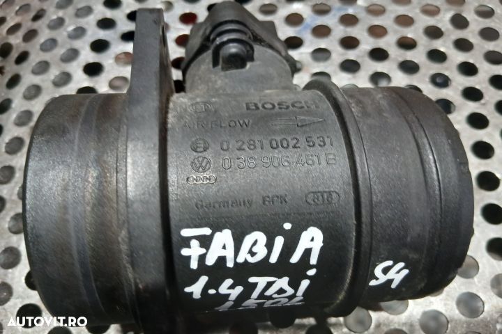 Debitmetru aer 038906461B 0281002531 038906461B 0281002531 Skoda Fabi - 3