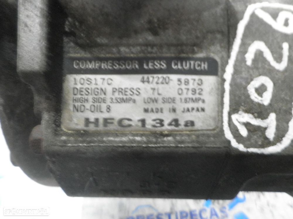 Compressor AC HFC134A  4472205873 CHRYSLER GRAND VOYAGER 4 FASE 2 LONG 2006 2.8CRD 150CV 5P PRETO - 1