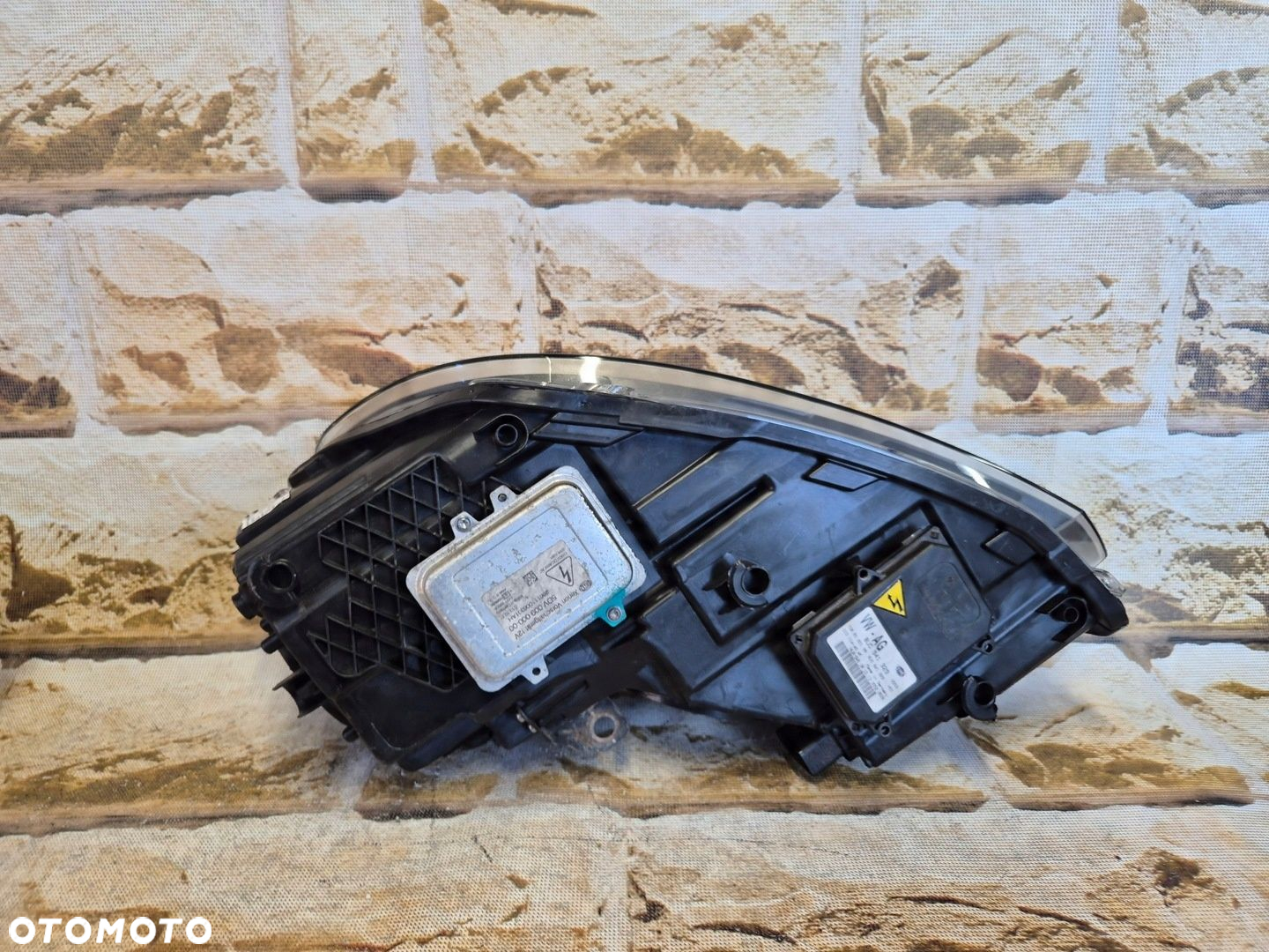 vw golf 6 VI 5k1941754b lampa xenon skrętny led prawa europa - 4