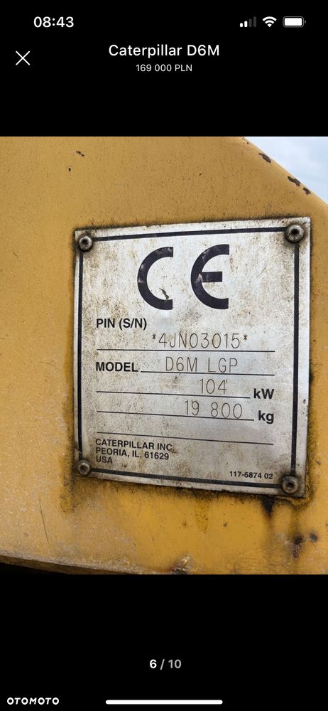 Caterpillar D6M LGP - 5