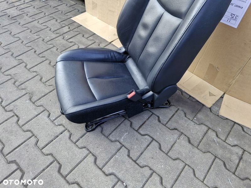 NISSAN LEAF I 1 FOTEL PASAŻERA PRAWY PRZÓD PRZEDNI SKÓRA - 9