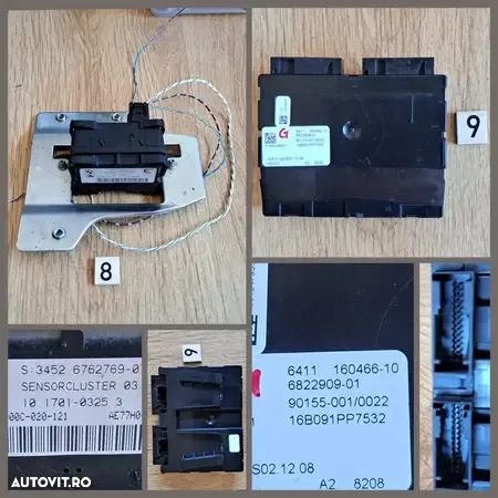 ECU modul confort ,PDC , coloana directie, ionizator, pompa combustibil, senzor ESP, aer conditionat, amplificator antena BMW seria E F G - 7