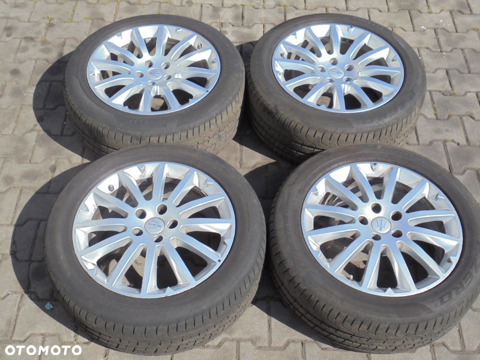 KOŁA KPL Z ALUFELGAMI MASERATI 235/50/r18 pirelli p zero