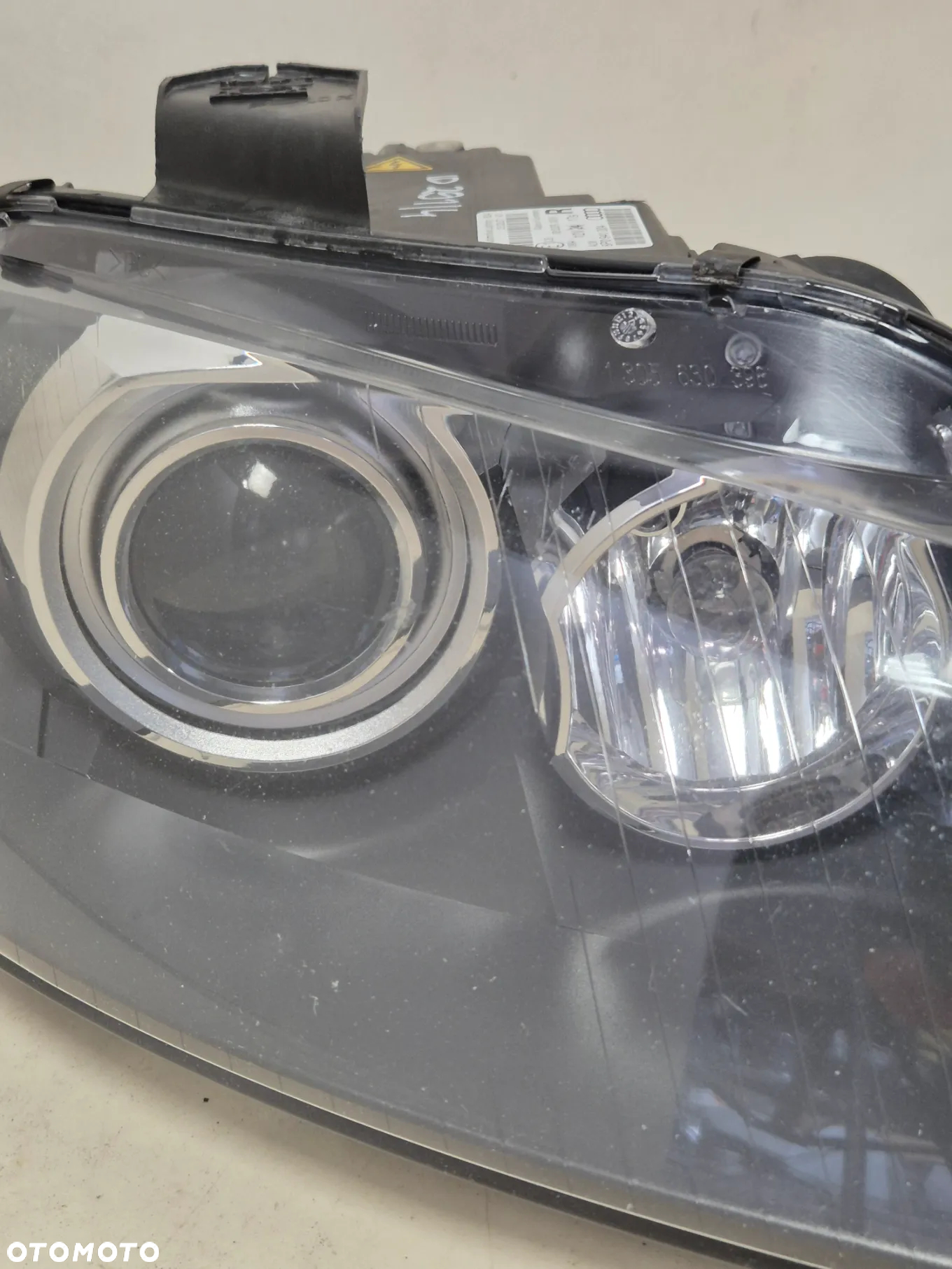AUDI A3 8P 2007 BI XENON NIE SKRĘTNY PRAWA PRZEDNIA LAMPA KOMPLETNA EU - 3
