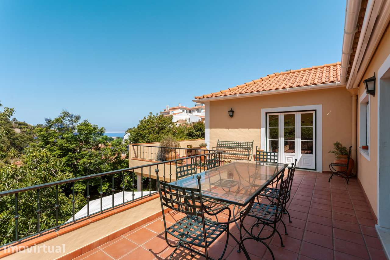 Vista Mar Atlântico | T3 Moradia, Colares Sintra | Jardim 768m² - Grande imagem: 2/60