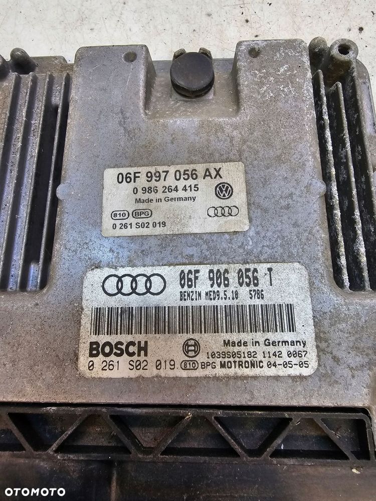 KOMPUTER STEROWNIK SILNIKA AUDI VW 2.0 FSI 06F906056T - 4
