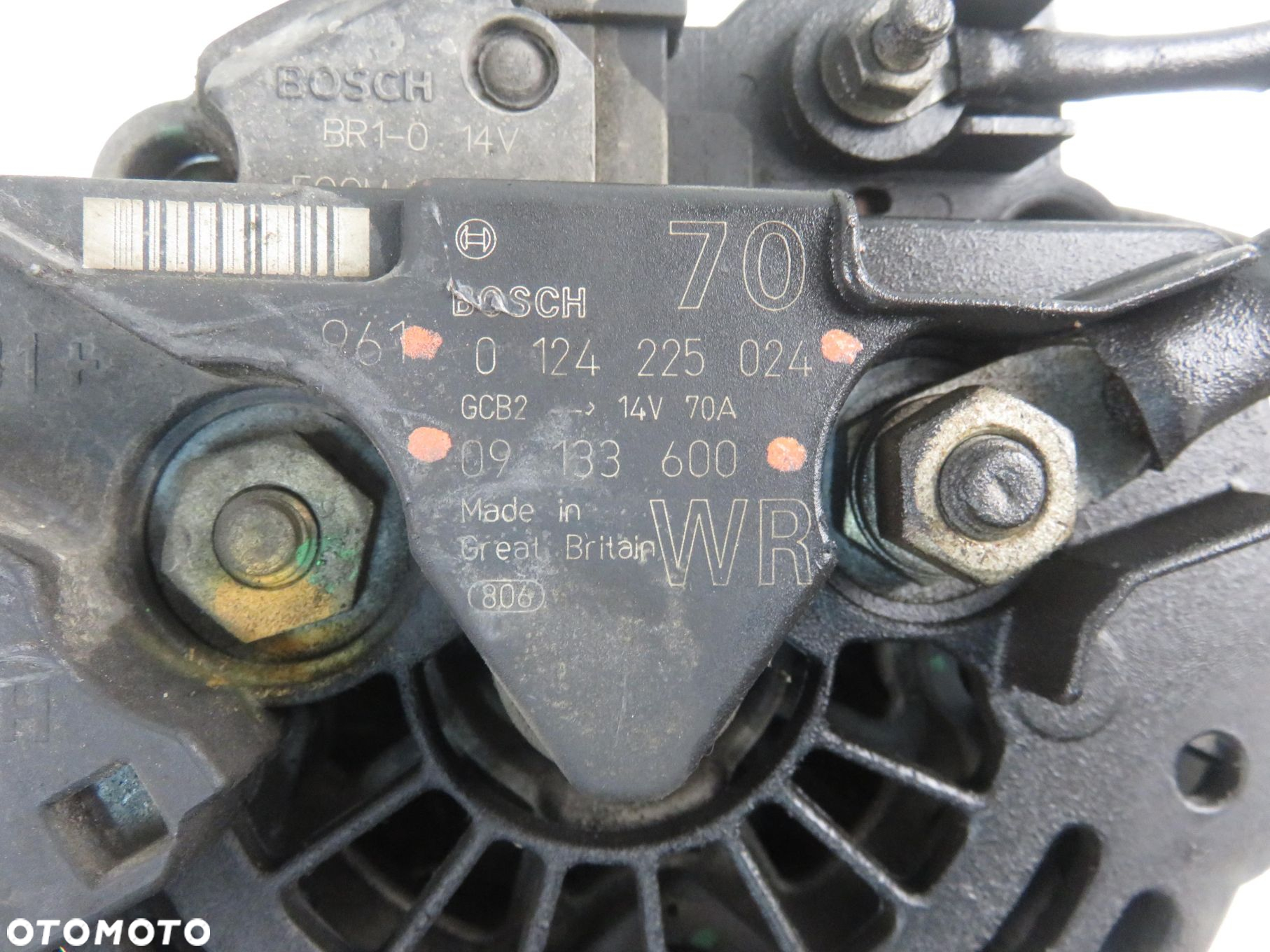 ALTERNATOR OPEL ASTRA II G 1.4 16V 0124225024 09133600 - 5
