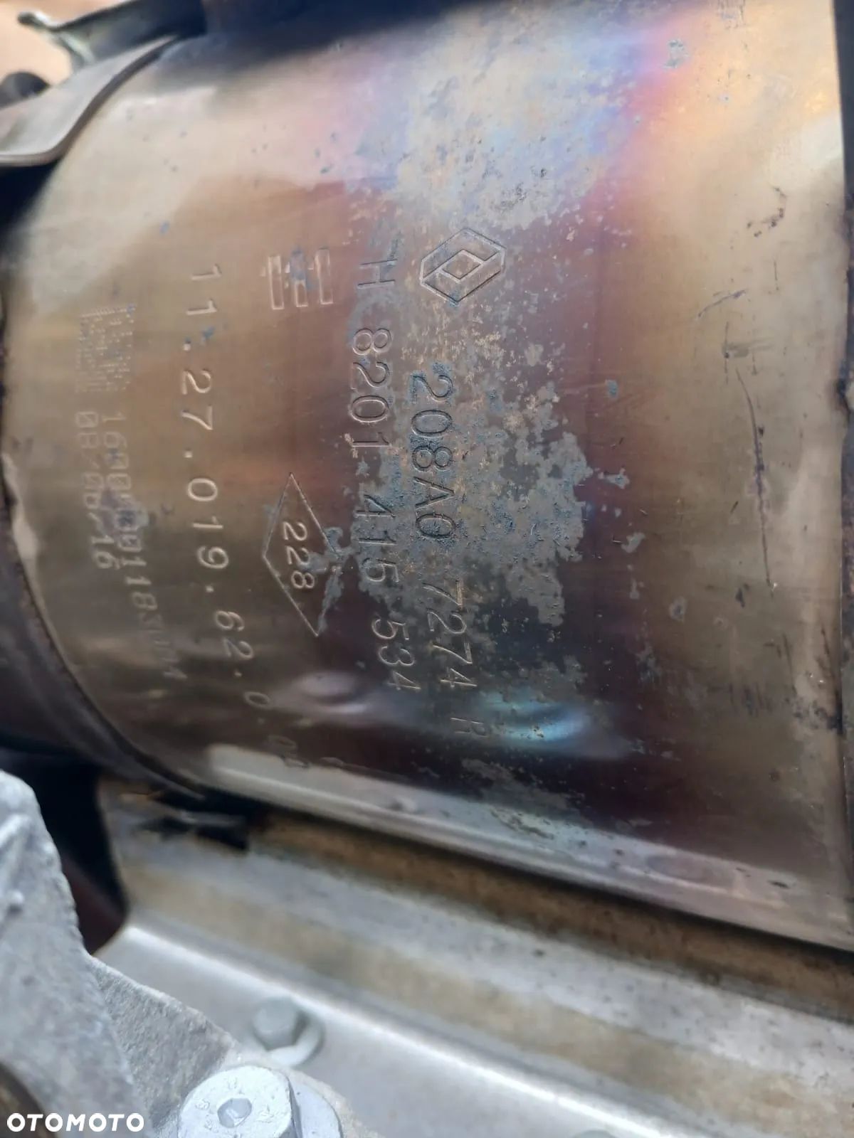 FILTR CZĄSTEK STAŁYCH DPF - RENAULT NISSAN MERCEDES 1.5 dCI CDi 8201415534 - 1