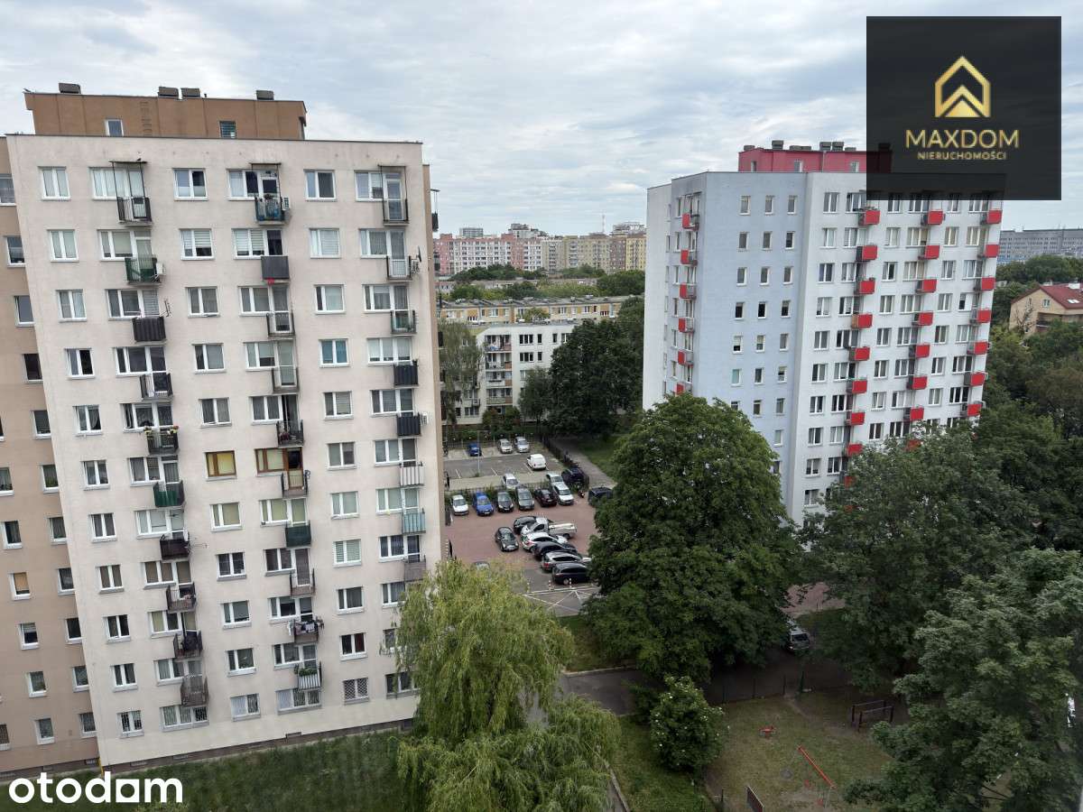3 pokoje balkon piękny widok Metro Bródno