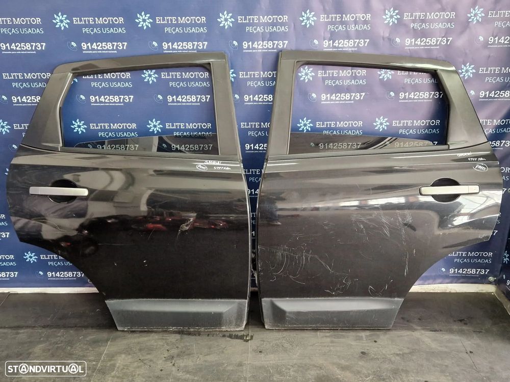 Porta usada NISSAN QASHQAI J10 frente traseira esquerda direita ENVIO GRATIS - 2