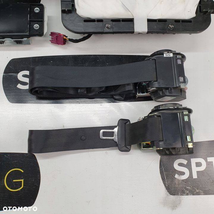 VOLVO V90 S90 DESKA ROZDZIELCZA KONSOLA KOKPIT PULPIT PODUSZKI AIRBAG AIR BAG PASY KIT SET - 10