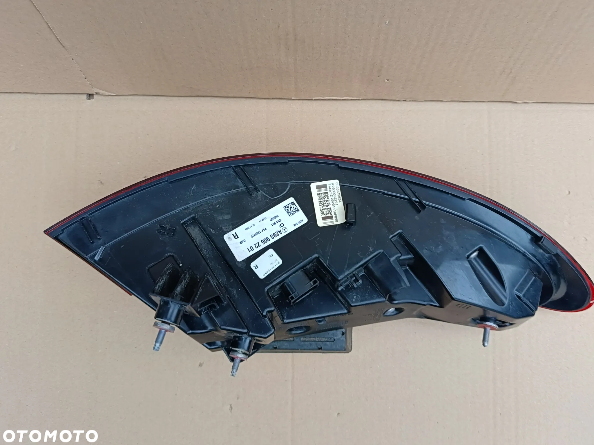 Lampa tylna tył tylnia prawa LED Mercedes EQC W293 oryg A2939062201 - 3