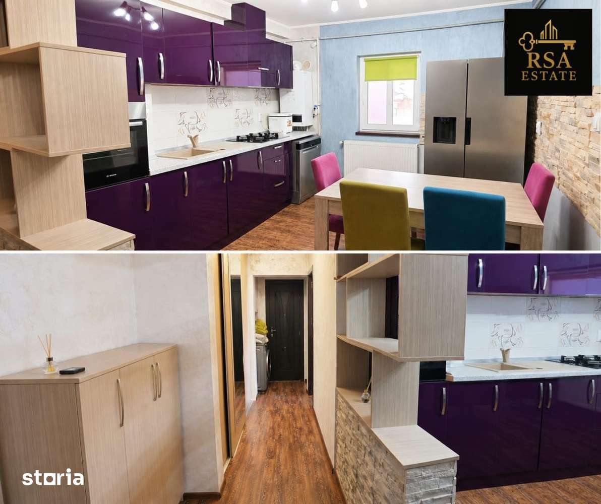 Apartament 3 camere de vanzare Ostroveni Nicolae Iorga Valcea, decoman - Imagine principală: 5/5