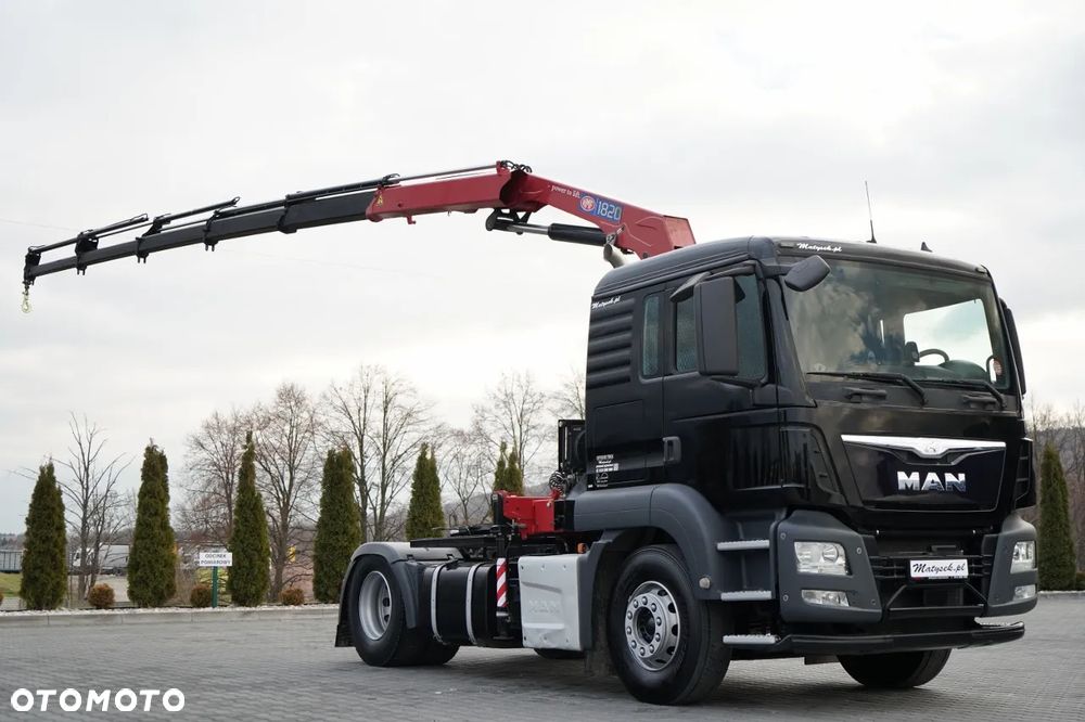 MAN TGS 18.480 / 4x2 / HDS HMF 1820 K6 / WYSIEG 17,2 m / MANUAL / STEROWANIE RADIOWE - 6
