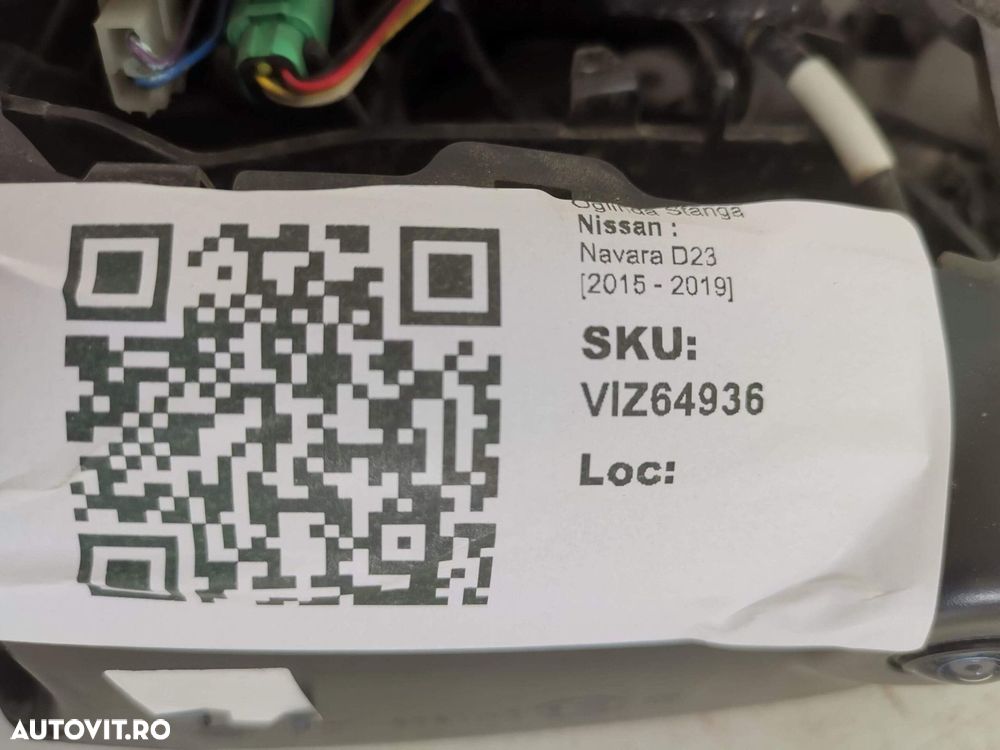 Oglinda Stanga Nissan  Navara D23 2015 2016 2017 2018 2019 Originala A - 9