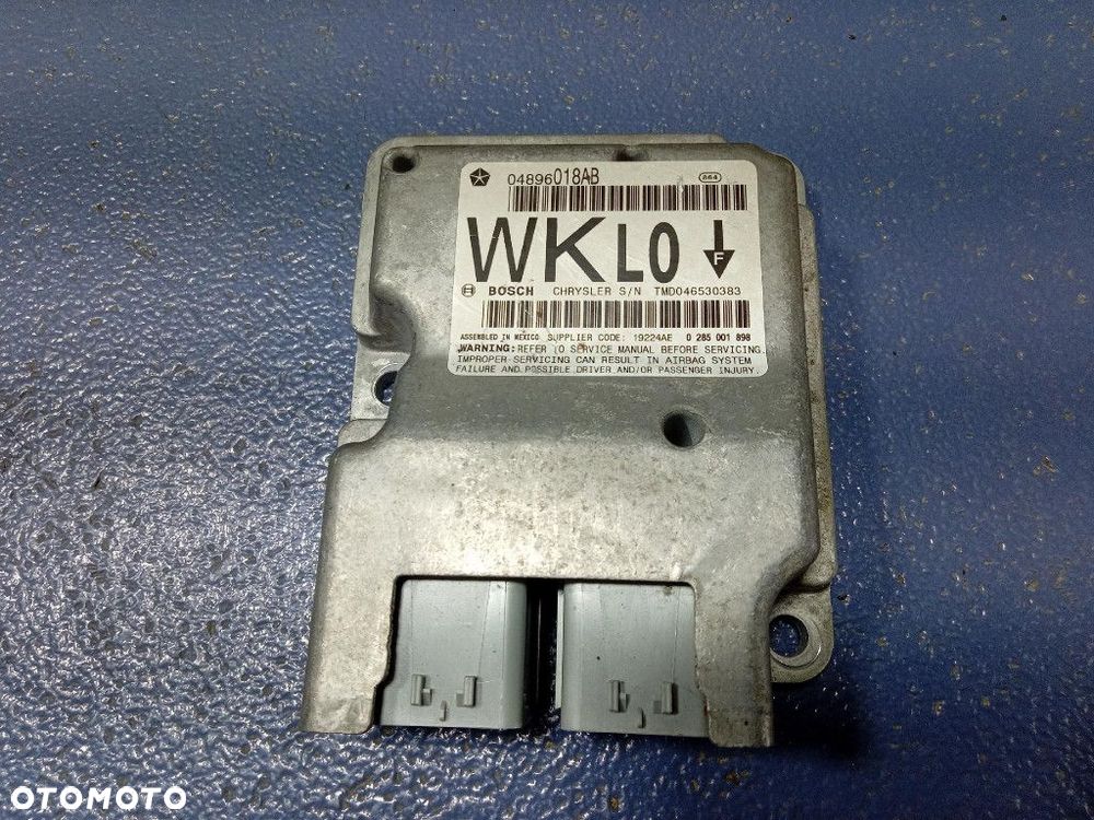JEEP GRAND CHEROKEE III WK DESKA KONSOLA PODUSZKI SENSOR KPL - 4