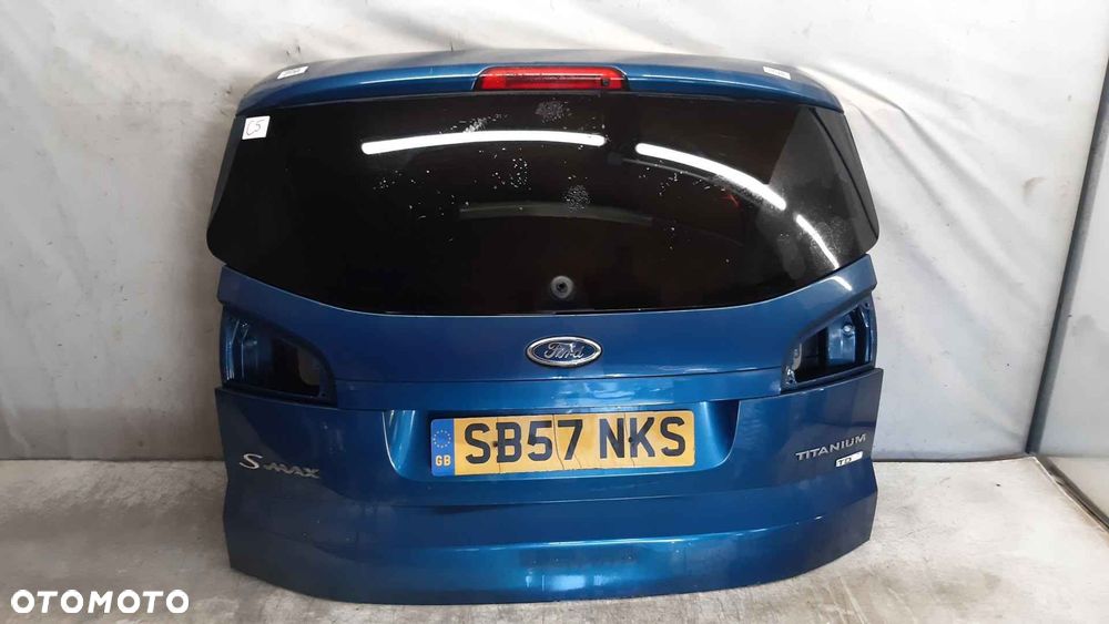 / KLAPA TYŁ TYLNA BAGAŻNIKA DO FORD S-MAX S MAX NIEBIESKA - 1