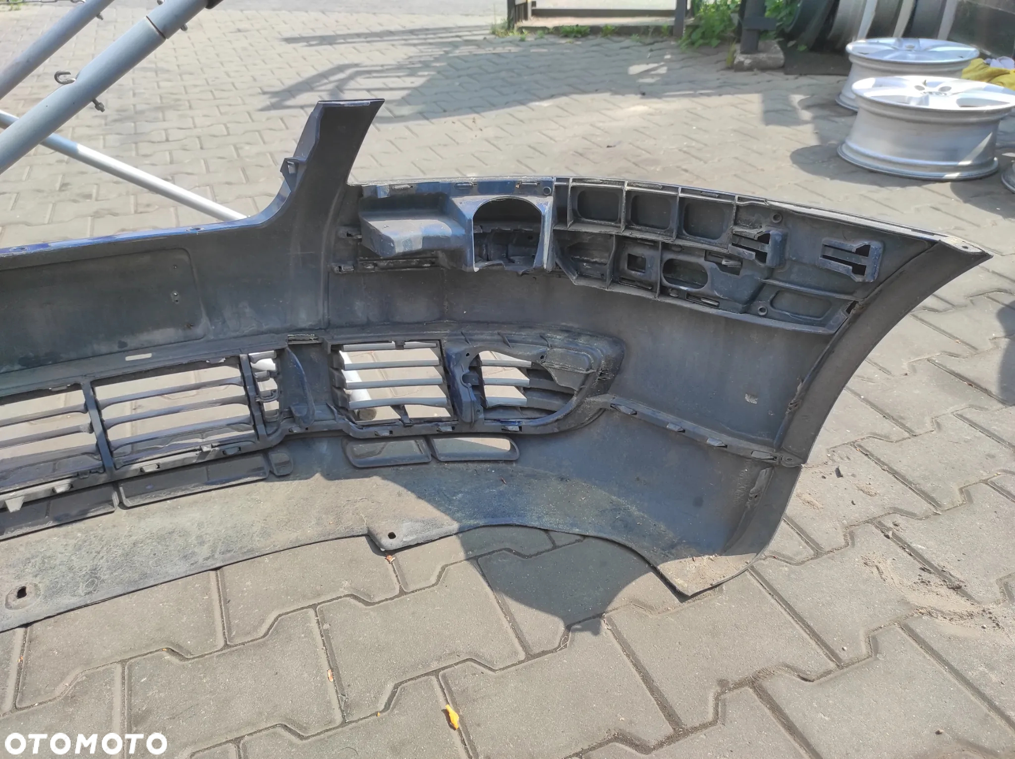 ZDERZAK PRZEDNI PRZÓD VW PASSAT B5 LIFT LA5E NIEBIESKI WYSYŁKA !!!! - 4