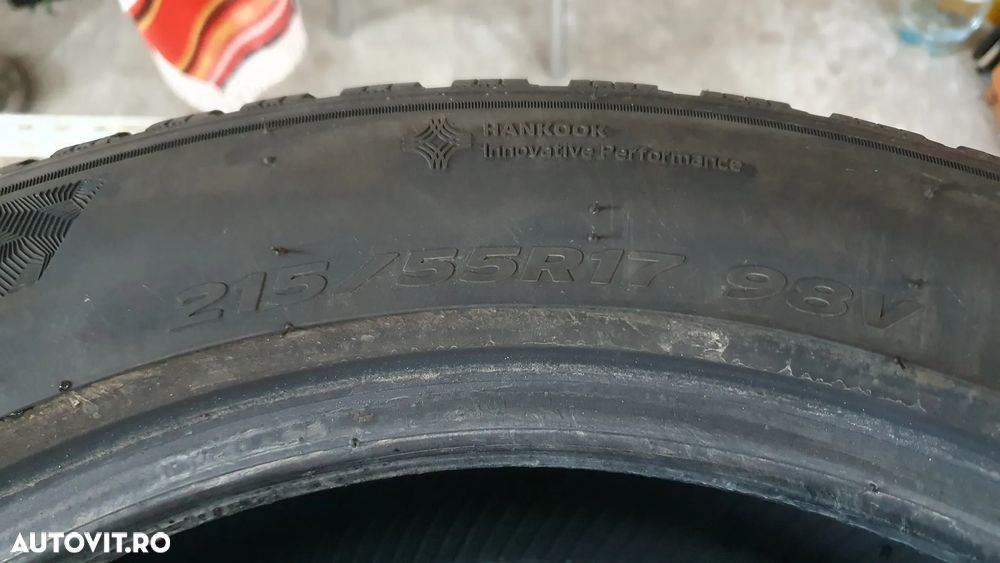Anvelope Cauciucuri Iarna Hankook 215/55R17 Noi - 4