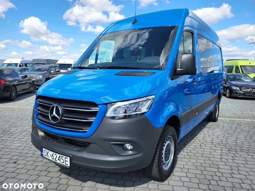 Mercedes-Benz SPRINTER 907 317 CDI-MIXT 5 OSÓB-LEDY-AUTOMAT 9G-L2 H2 -KLIMA-ŁADNY - 1