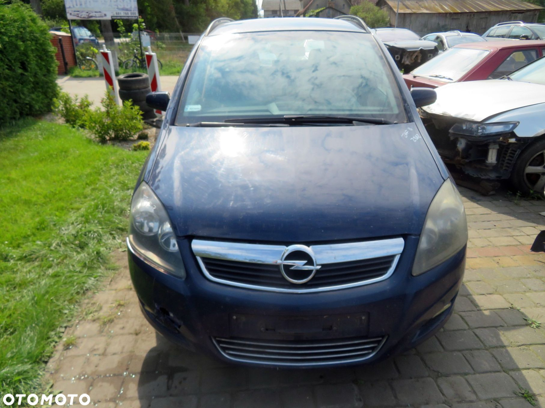 OPEL ZAFIRA B 2006 Z20Z 1.9 CDTI Z19DTL 100KM M32 MZ4 GRANATOWY na części - 8