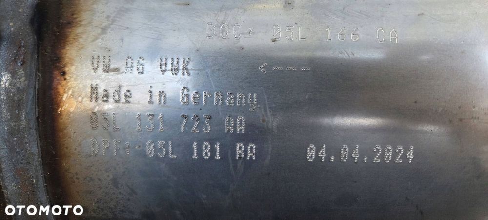 volkswagen multivan t7 2.0 tdi 150km katalizator dpf 05l131705s jak nowy - 8