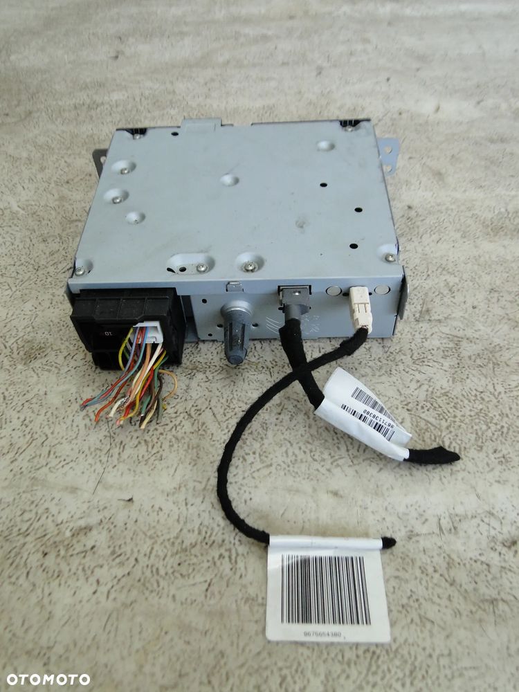 CITROEN C4 II DS4 PANEL NAWIEWU KLIMATYZACJI RADIA RADIO CD MP3 EUROPA - 8