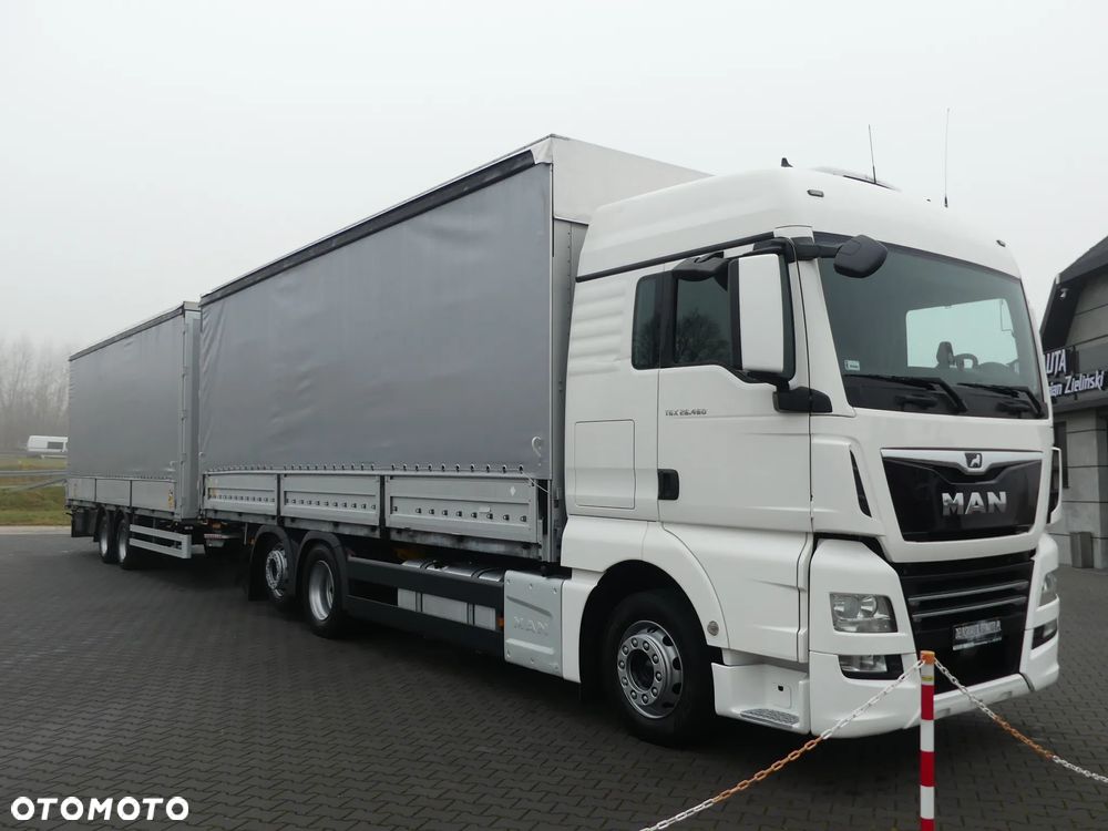 MAN TGX 26.460 / ZESTAW PRZEJAZDOWY / WINDA / KLIMA POSTOJOWA / - 8