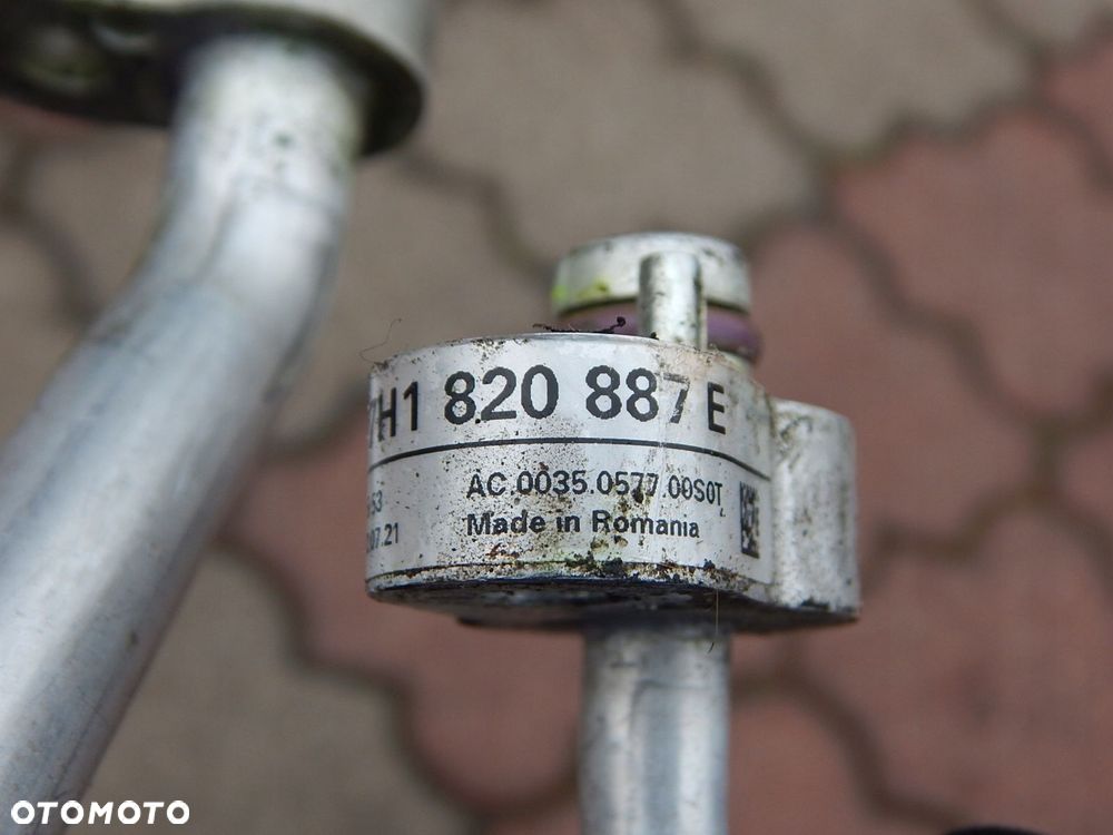 vw t5 multivan przewód wąż klimatyzacji 7h1820887e 7e1820888a tył - 6