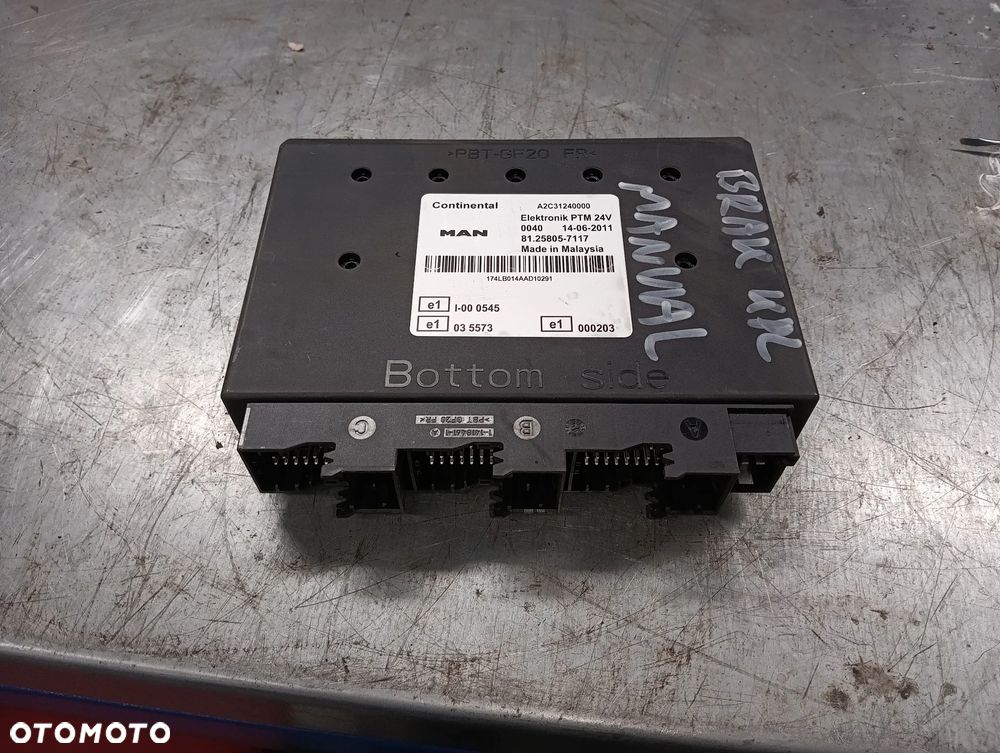 Sterownik silnika man tgx PTM 81258057117 7117 - 2
