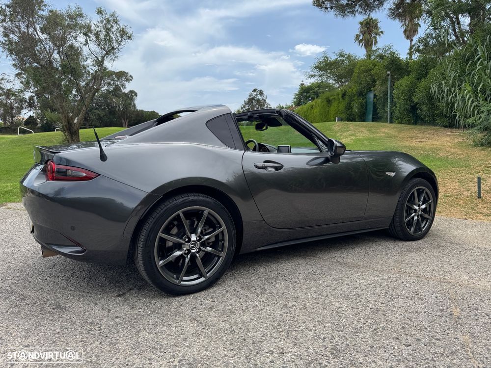 Mazda MX-5 MZR 2.0 RF Sky.Excell. Navi Brown Leather - 17