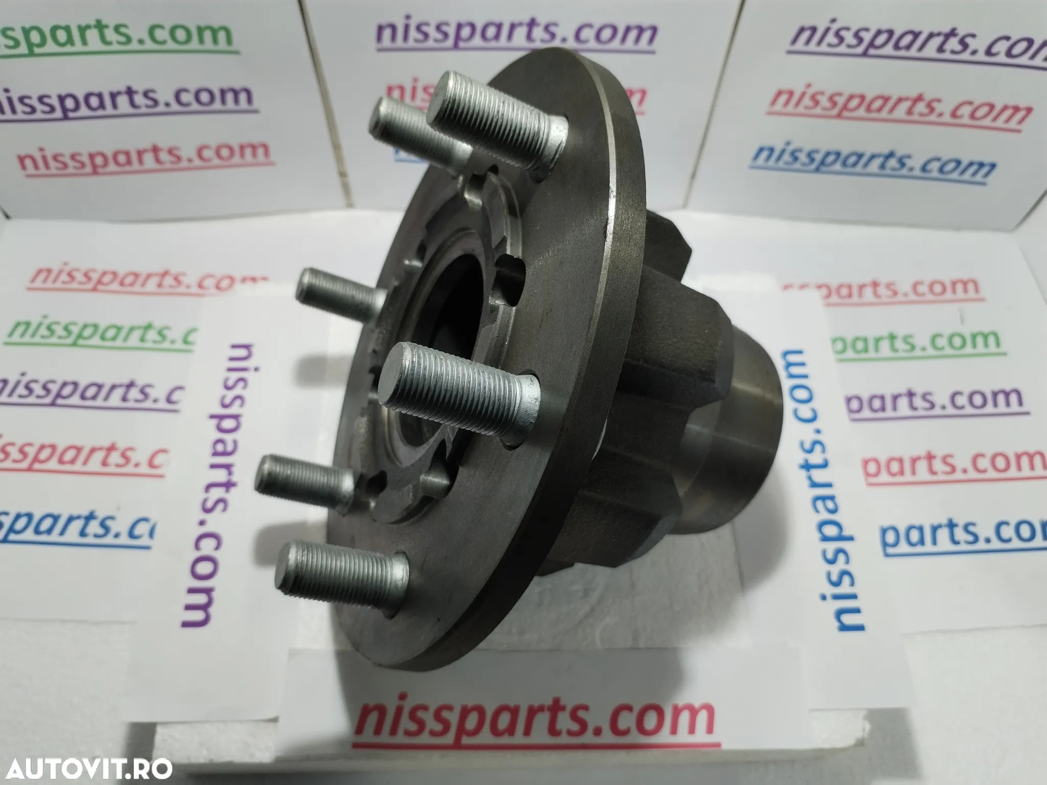 Butuc roata fata NISSAN ATLEON 140 ECO-T135 RULMENTI ROATA, SEMERING, PREZOANE, DISCURI, PLACUTE, FUZETA, ETRIER, KIT PIVOTARE - 3