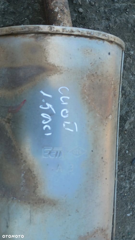 Tłumik Renault Clio II wydech końcowy DOSTĘPNE WERSJE 1.2 1.4 1.6 1.5 DCI - 2