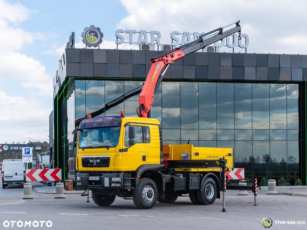 MAN TGM 18.340 4x4 Palfinger PK 23500 HDS Żuraw - 2